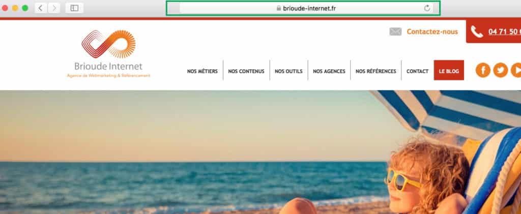 Url du site brioude internet